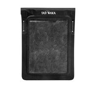 Tatonka Handyhülle WP Dry Bag A6 – wasserdicht IPX7, Sichtfenster, 23,5 x 16 cm – Schwarz