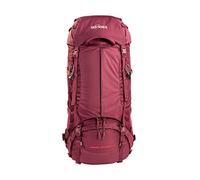 Tatonka Yukon 50+10 Women - Trekkingrucksack für Frauen - Mit Frontzugriff, verstellbarem Rückensystem, extra Bodenfach, Regenhülle und 60 Liter Volumen (bordeaux red)