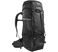 Tatonka Yukon 70+10 - Trekkingrucksack mit Frontzugriff, verstellbarem Rückensystem, extra Bodenfach, Regenhülle und 80 Liter Volumen (Black)