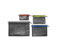 Tatonka Reißverschlusstasche Zip Pouch - Flache, wasserfeste und durchsichtige Dokumententasche in verschiedenen Größen (S, M, L, XL) oder als Set