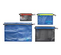 Tatonka Reißverschlusstasche Zip Pouch - Flache, wasserfeste und durchsichtige Dokumententasche in verschiedenen Größen (S, M, L, XL) oder als Set