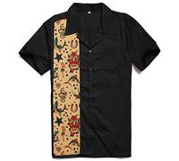 Tattoo Inspired Design Pattern Print Shirt ST110FT