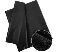 Tatuo Aufbügelbare Vlies 90 cm x 3 Meter Schmelzbarer Bügelvlies Vlieseline Stoff Vliesstoff Leichter Aufbügeln Nähhandwerk Schnittstoff für Nähen Handwerk (Schwarz)