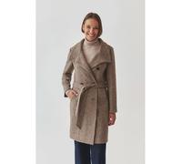 TATUUM Wollmantel "Darkia" in Hellbraun - Größe 42 | Damenjacken