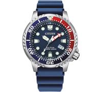 Taucheruhr CITIZEN "Blue Ocean", silber (blau), Armbanduhren, Herren, Armbanduhr, Herrenuhr, Damenuhr, Solar, bis 20 bar wasserdicht (25589225-0) blau