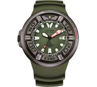 Taucheruhr CITIZEN "Promaster Professional Diver 300", grün (khakifarben), Armbanduhren, Herren, Taucheruhr, Armbanduhr, Herrenuhr, Solar, bis 30 bar wasserdicht, Datum (63062012-0)