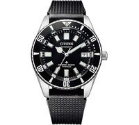 Citizen Uhren NB6021-17E Herren-Taucheruhr Automatik Titan/Schwarz