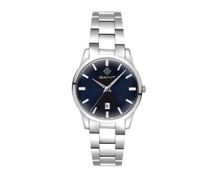 Taunton, 39mm, silber/blau