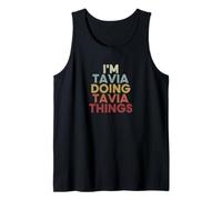 Tavia Name Tavia Personalized Name First Given Tank Top