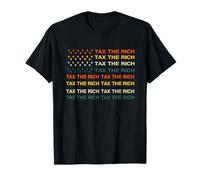 Tax The Rich - Vintage Retro US Flagge AOC Tax The Rich T-Shirt
