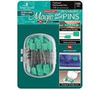 Taylor Seville Magic Pins Flathead EXTRA LONG - Patchworkstecknadeln (100er Pack)