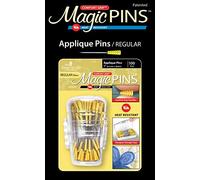 Taylor Seville Originals Comfort Grip Magic Pins Applique Regular - Quilting Supplies-Nähzubehör - Nähnotizen - 100 Stück
