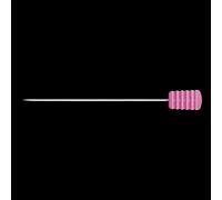 Taylor Seville Originals Magic Komfortgriff Flachkopf Extra Lange Stecknadeln - Rasiermesserscharfe Spitze mit Hitzebeständigem Griff, Rosa, 0.6 x 56mm - 50 Stücke