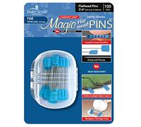 Taylor Seville Stecknadeln Magic Pins flacher Kopf fein 0,6x50 mm Komfortgriff hitzebeständig 100er