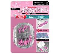 Taylor Seville Originals - Taylor Seville Originals Komfort Griff Hitze Beständig Ultra Griff Regulär (0.6 x 56mm) Extra Lang Magic Pins - 50 Stücke, Rosa