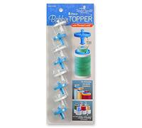Taylor Seville TS14240 Bobbin Toppers mit Faden Sperren, Plastic, Blau, 8 Stücke, 8 Count