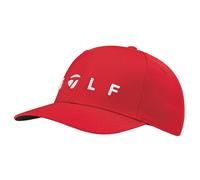 TaylorMade Lifestyle Golf Logo Herren Cap, rot