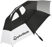 TaylorMade Tour Double Canopy Umbrella, 64"", black/white/grey