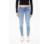 TAYNAA | Skinny Jeans Low Waist Bio-Baumwoll Mix X-Stretch - blau (26-32)