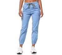 Tazzio Cargo Hose Damen Cargohose Regular Fit F600 (L, Blau)