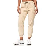 Tazzio Cargo Hose Damen Cargohose Regular Fit F600 (XL, Beige)