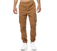 Tazzio Cargo Hose Männer Cargohose Herren Regular Fit A300 (W31, Camel)