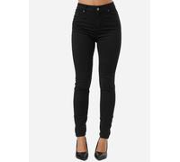 Tazzio Jeans Damen Skinny Fit High Rise Denim Jeanshose Stretch Slim Hose F103 (34, Schwarz)