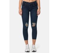 Tazzio Jeans Damen Skinny Fit Stretch Hose Denim Jeanshose Slim F111 (Dunkelblau, 44)