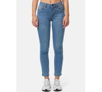 Tazzio Jeans Damen Straight Leg Stretch Hose Denim Jeanshose Fit F110 (Hellblau, 42)