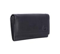 Tazzio Geldbörse Damen Portemonnaie Echtleder Geldbeutel Echt Leder Tasche Frauen F700 (Schwarz, One Size)