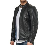 Tazzio Herren Jacke Lederjacke Echtleder M