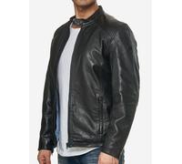 Tazzio Herren Jacke Lederjacke Echtleder M
