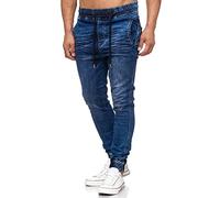 Tazzio Herren Jeans Regular Fit im Jogger-Stil S