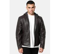 Tazzio Herren Lederjacke Biker-Look 2XL