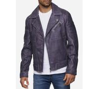 Tazzio Herren Lederjacke Biker-Look S