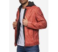 Tazzio Herren Lederjacke Two-in-One Style S