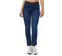 Tazzio Jeans Damen Straight Leg Stretch Hose Denim Jeanshose Fit F110 (Blau, 46)