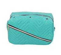 Tbest Stricktasche, Garnaufbewahrung, Häkel-Reisetasche mit Schultergurt, Ösen, Stricktasche. Die Weiche Hat Ein You-Futter. Etwa Haben oder Stricken, Aber Ordentlich Durchstechen Wird Es Nur (GREEN)