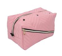 Tbest Stricktasche, Garnaufbewahrung, Häkel-Reisetasche mit Schultergurt, Ösen, Stricktasche. Die Weiche Hat Ein You-Futter. Etwa Haben oder Stricken, Aber Ordentlich Durchstechen Wird Es Nur (PINK)