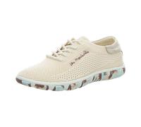 TBS Sportliche Schnürschuhe für Damen, beige, Größe 38 EU