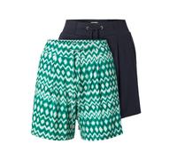 Tchibo - 2 Jerseyshorts - Damen - Gr. L - dunkelblau/print