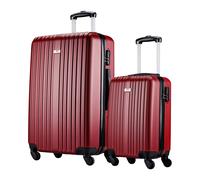 Tchibo - 2 Slazenger Koffer - bordeaux