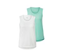 Tchibo - 2 Sporttops - Damen - Gr. L - weiß