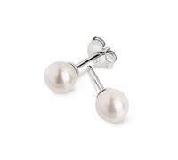 Tchibo - 925 Silber Ohrstecker mit Muschelkernperle - silber
