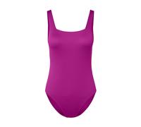 Tchibo - Badeanzug mit strukturierter Oberfläche - Damen - Gr. 44 - dunkelrosa