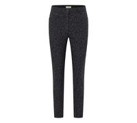 Tchibo - Bedruckte Bengalin-Hose - Damen - Gr. 46 - schwarz/print