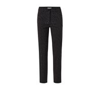 Tchibo - Bedruckte Bengalin-Hose - Damen - Gr. 50 - anthrazit/print