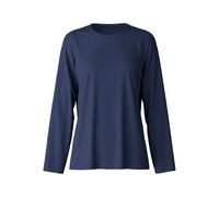 Tchibo - Calida »Favourites Sleep« Langarm-Shirt - Damen - Gr. M - blau