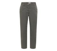 Culotte CECIL, Damen, Gr. 28, Länge 26, clear khaki, Web, 96% Baumwolle, 4% Elasthan, unifarben, comfort fit 7/8-Länge, Hosen Culotte, Middle Waist (15639459-28) clear khaki