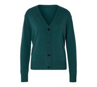 Tchibo - Feinstrick-Cardigan mit Cashmere - Damen - Gr. XL - petrol